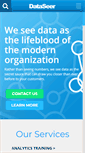 Mobile Screenshot of dataseer.com